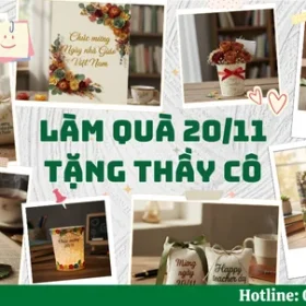 Top 7+ cách làm quà handmade 20/11 đơn giản, ý nghĩa dành tặng thầy cô