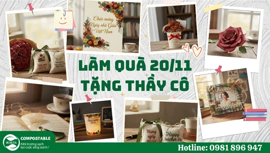 Top 7+ cách làm quà handmade 20/11 đơn giản, ý nghĩa dành tặng thầy cô