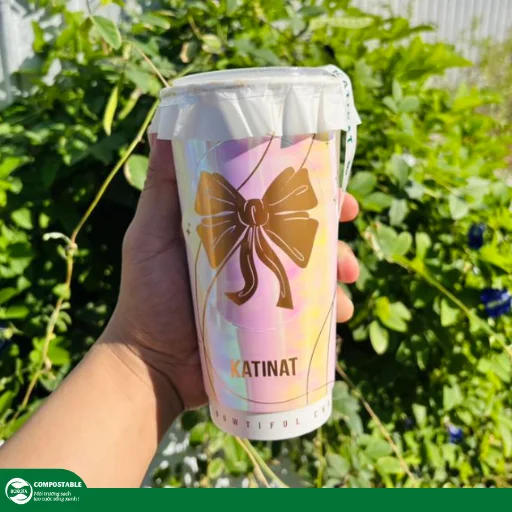 Ly Phép Màu Katinat - Đón Giáng Sinh 2025 với ly giấy phiên bản giới hạn - Hunufa Compostable