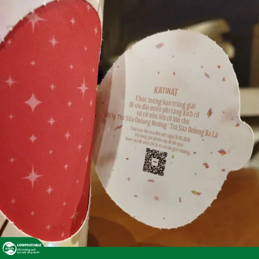 Ly Phép Màu Katinat - Đón Giáng Sinh 2025 với ly giấy phiên bản giới hạn - Hunufa Compostable