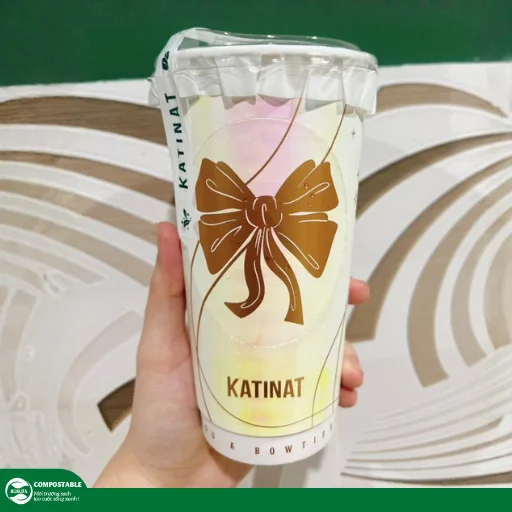 Ly Phép Màu Katinat - Đón Giáng Sinh 2025 với ly giấy phiên bản giới hạn - Hunufa Compostable