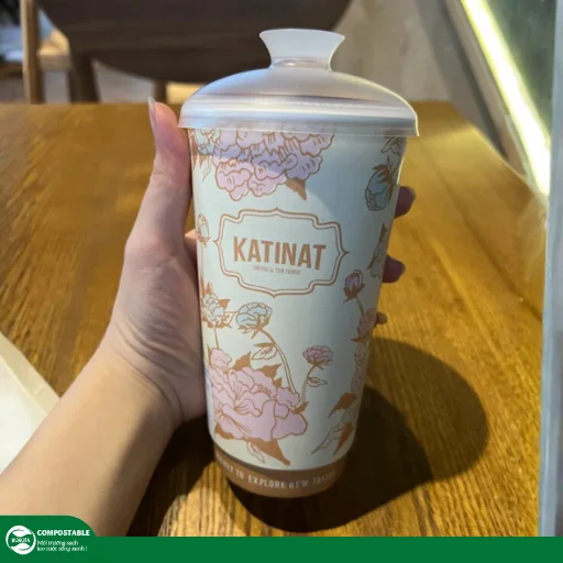 Ly Phép Màu Katinat - Đón Giáng Sinh 2025 với ly giấy phiên bản giới hạn - Hunufa Compostable
