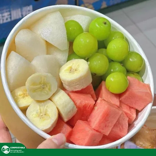 Hộp đựng trái cây gọt sẵn chất lượng, vệ sinh, giá tốt