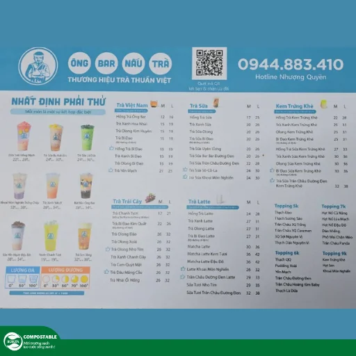 10+ Mẫu thiết kế menu quán trà sữa đẹp, hiện đại, dễ gây ấn tượng