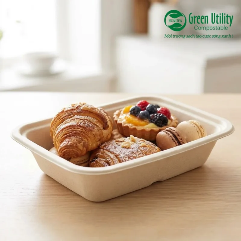 Khay bã mía phân hủy sinh học: Phân biệt 2 dòng phổ biến