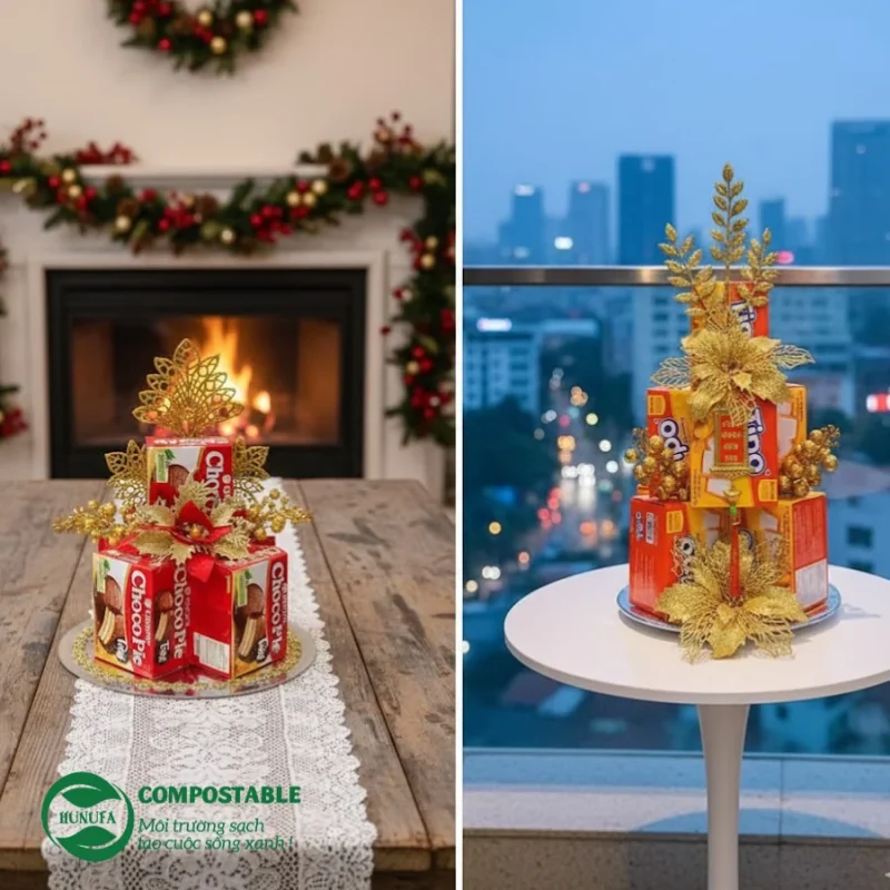 10+ Ý tưởng trang trí bánh kẹo bàn thờ ngày Tết đẹp, sang trọng