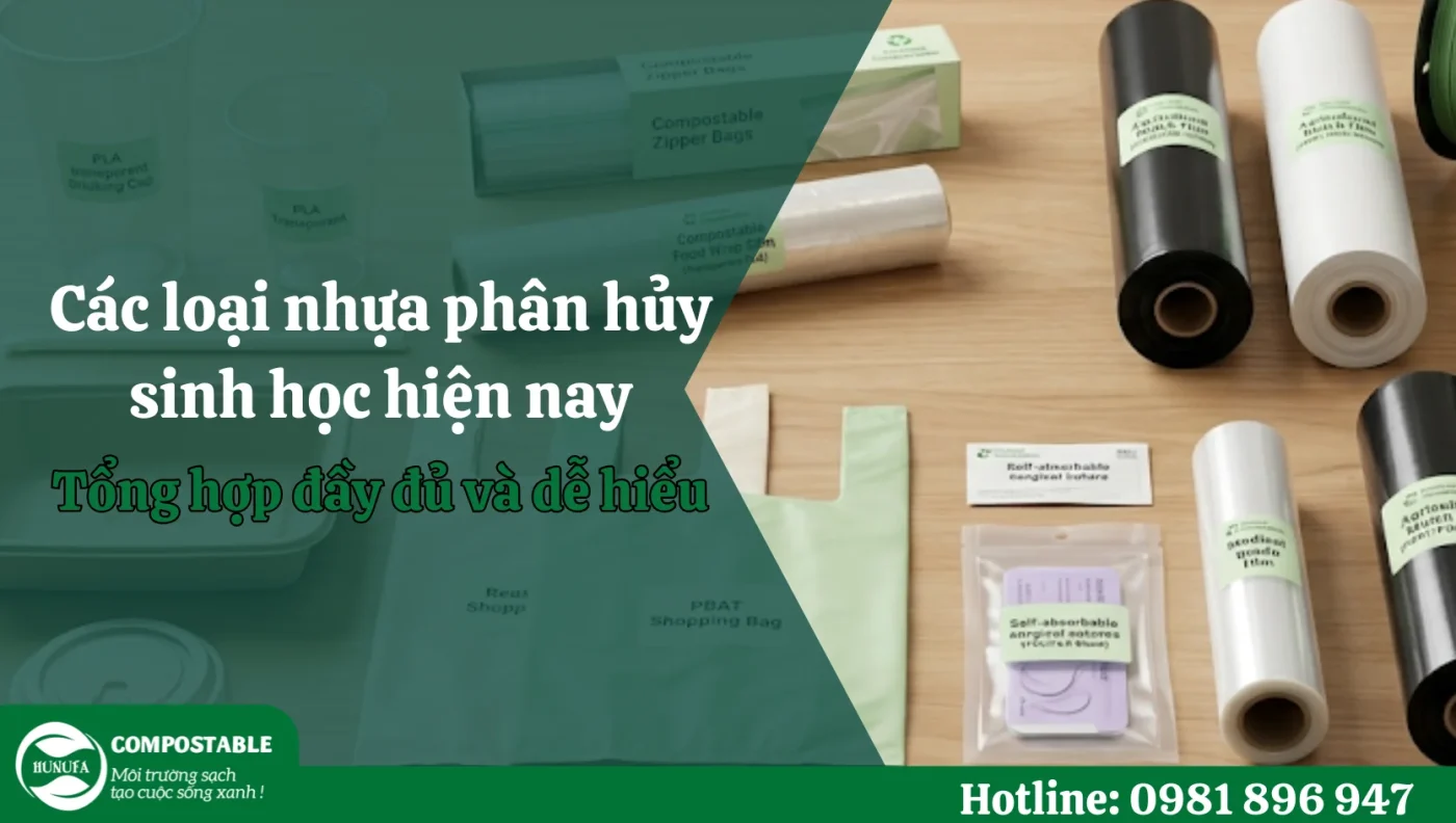 Các loại nhựa phân hủy sinh học phổ biến hiện nay - Tổng hợp đầy đủ và dễ hiểu