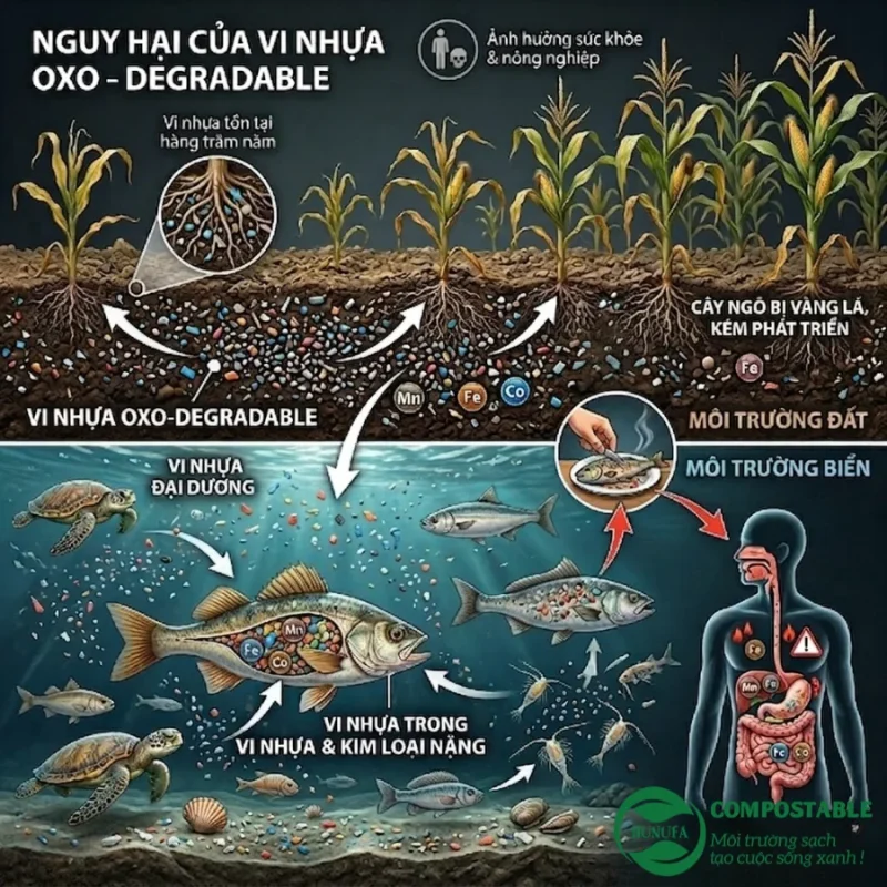 Phân biệt nhựa phân hủy sinh học và nhựa tự hủy sinh học: Hiểu đúng để tránh nhầm lẫn